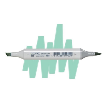 Marcador Sketch Copic G03 Meadow Green