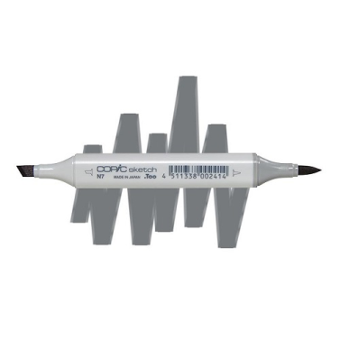 Marcador Sketch Copic N7 Neutral Gray 7