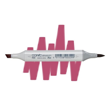 Marcador Sketch Copic R59 Cardinal