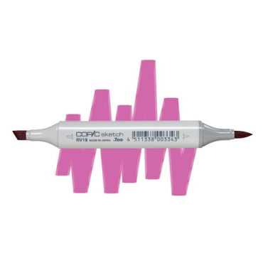 Marcador Sketch Copic Rv19 Red Violet