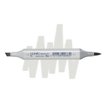 Marcador Sketch Copic T2 Toner Gray 2