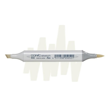 Marcador Sketch Copic W00 Warm Gray 00