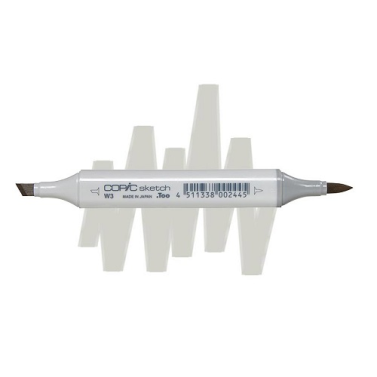 Marcador Sketch Copic W3 Warm Gray 3