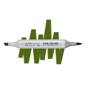 Marcador Sketch Copic Yg99 Marine Green