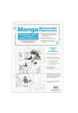 Papel B4 150g Manga Manuscript Copic