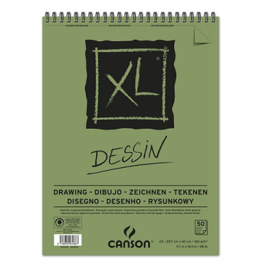 Bloco XL Dessin 160gr A3 60039089 Canson