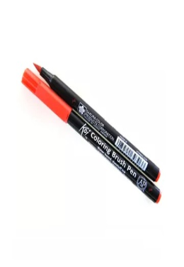 Caneta Pincel Koi Coloring Escarlate 18 Sakura