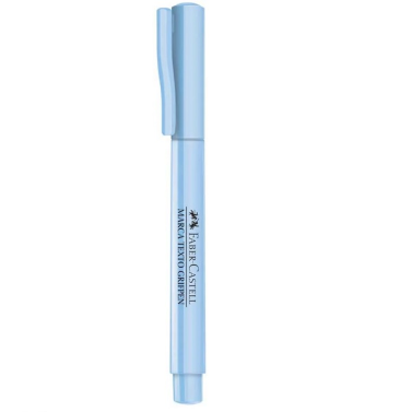 Marcador de Texto Pastel Azul Faber