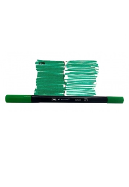 Caneta Pincel Verde Oliva 296 Bismark