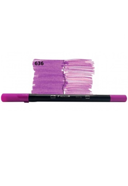 Caneta Pincel Roxo 636 Bismark