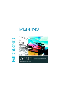 Bloco Bristol 250g A4 20fls Fabriano