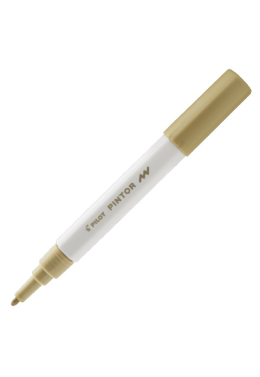 Marcador Permanente Pintor F 1,0mm Dourado Pilot