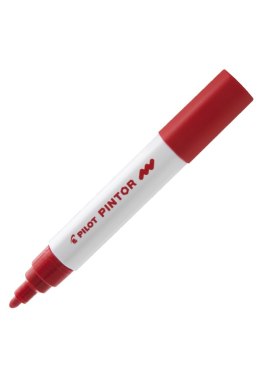 Marcador Permanente Pintor M 1,4mm Vermelho Pilot