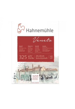 Bloco Aquarela Veneto 325g 24x 32 12fls Tf 10628504 Hahnemuhle