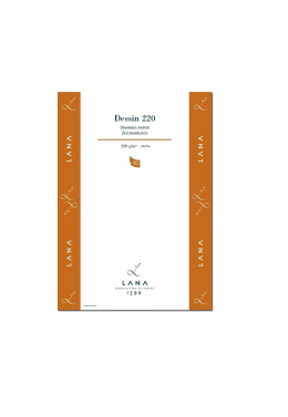 Bloco Dessin Pad 220g A4 30fls 15023529 Lana