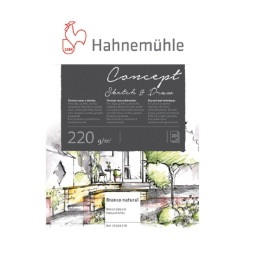 Bloco Concept Sketch & Draw 220g A3 20fls 19628879 Hahnemuhle