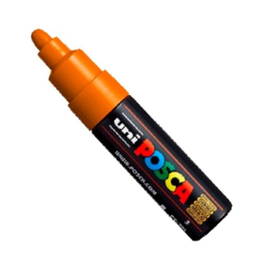 Caneta Posca Pc-7m Laranja Uniball