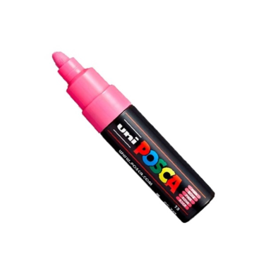 Caneta Posca Pc-7m Rosa Uniball