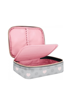 Estojo Box Academie Coracao 305057 Tilibra