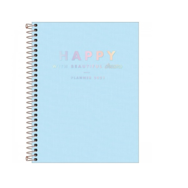 Agenda Happy Azul 307068 Tilibra
