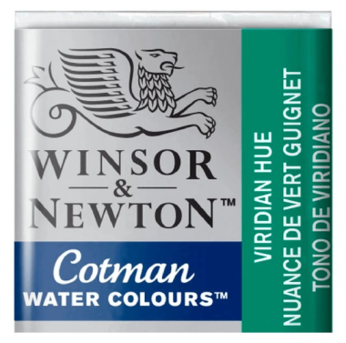 Aquarela Pastilha Viridian Hue 0301696 Winsor & Newton