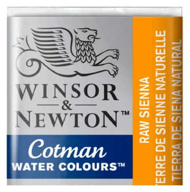 Aquarela Pastilha Raw Sienna 0301552 Winsor & Newton
