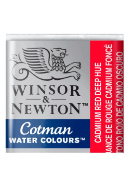 Aquarela Pastilha Cadmium Red Deep Hue 0301098 Winsor & Newton