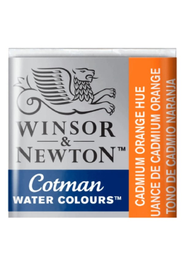 Aquarela Pastilha Cadmium Orange Hue 0301090 Winsor & Newton