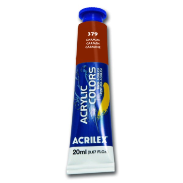 Tinta Acrilica 20ml 379 Carmin Acrilex