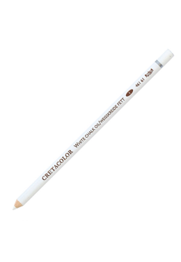 Lápis de Cor Oléo Branco 46161 Cretacolor