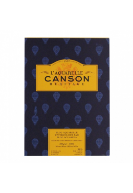 Bloco Canheritage Aq 300g A4+ 12fls 60720015 Canson