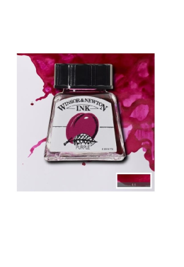 Tinta Desenho 14ml Purple 1005542 Winsor & Newton