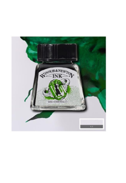 Tinta Desenho 14ml Emerald 1005235 Winsor & Newton