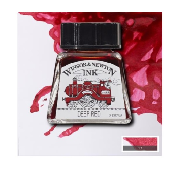Tinta Desenho 14ml Deep Red 1005227 Winsor & Newton