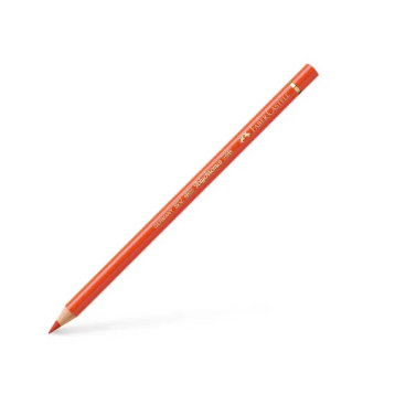 Lápis de Cor Polychromos 9201-115 Laranja Cadmio Escuro Faber