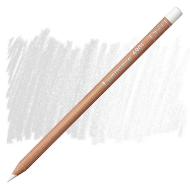 Lápis de Cor Luminance 001 White Caran D´ache