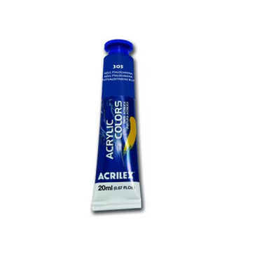 Tinta Acrilica 20ml 305 Azul Ftalocianina Acrilex