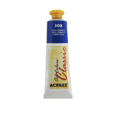 Tinta Oleo 20ml 308 Azul Cobalto Acrilex