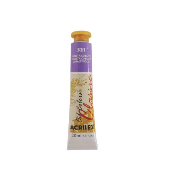 Tinta Oleo 20ml 321 Violeta Cobalto Acrilex
