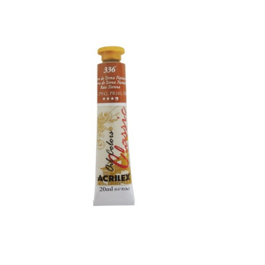 Tinta Oleo 20ml 336 Terra de Siena Natural Acrilex
