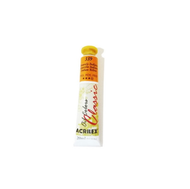 Tinta Oleo 20ml 339 Amarelo Indiano Acrilex