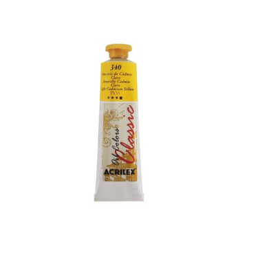 Tinta Oleo 20ml 340 Amarelo Cadmio Claro Acrilex