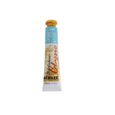 Tinta Oleo 20ml 347 Azul Ceruleo Acrilex