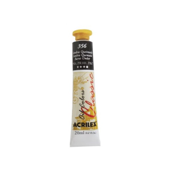 Tinta Oleo 20ml 356 Sombra Queimada Acrilex