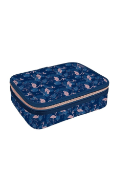 Estojo Box Academie Flamingo 317292 Tilibra