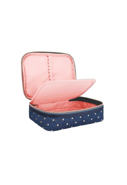 Estojo Box Academie Poa Metalic 317497 Tilibra