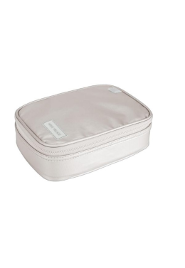 Estojo Box West V Metal Prata 305081 Tilibra
