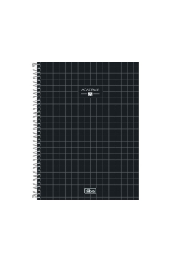 Caderno Univ. Esp. Cd 1x1 80fls Academie 304981 Tilibra
