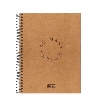 Caderno Colegial Esp. Cpp 1x1 80fls Kraft 315826 Tilibra