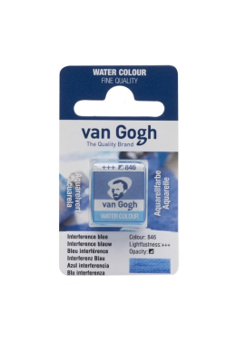 Aquarela Pastilha 846  Metalica Azul Van Gogh